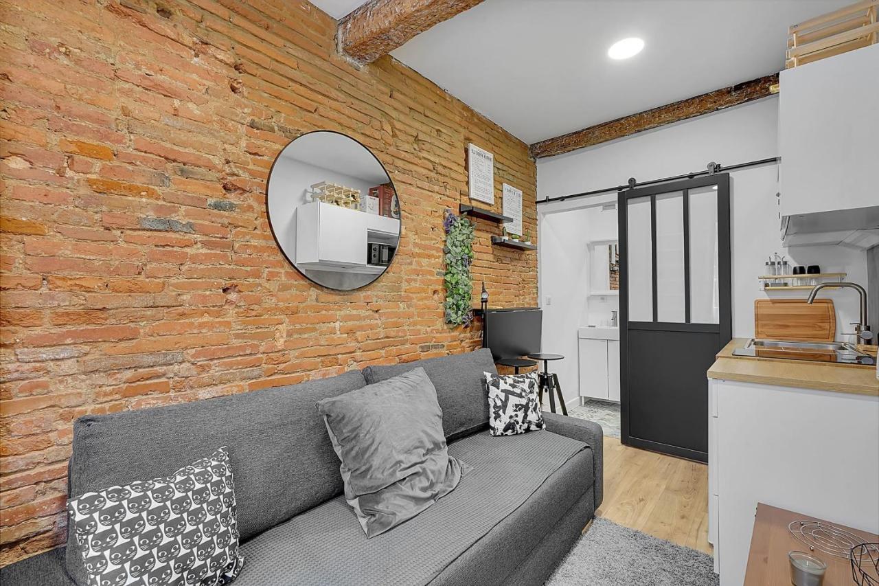 טולוז Getaway For 2 Beautiful Studio Near The Garonne מראה חיצוני תמונה