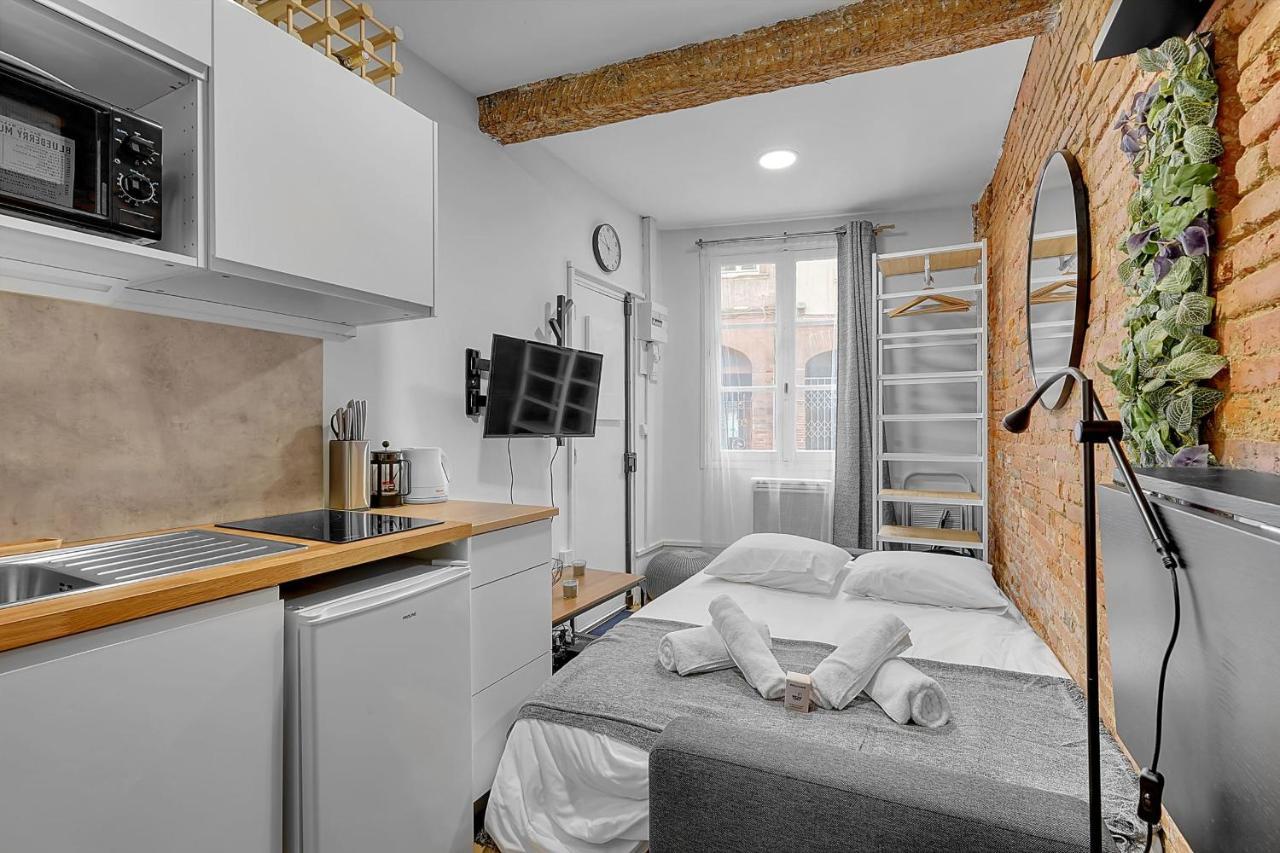 טולוז Getaway For 2 Beautiful Studio Near The Garonne מראה חיצוני תמונה
